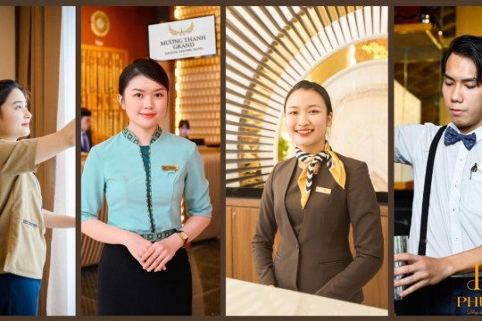 Đồng phục khách sạn Mường Thanh: 16+ Mẫu thiết kế theo vị trí