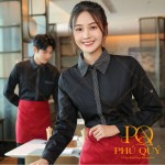 Đồng phục nhân viên nhà hàng khách sạn PQ37