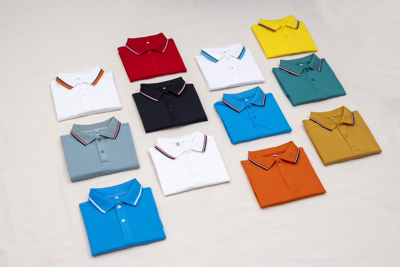 Áo thun đồng phục polo may sẵn cho công ty