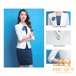 Áo vest nữ đồng phục công sở