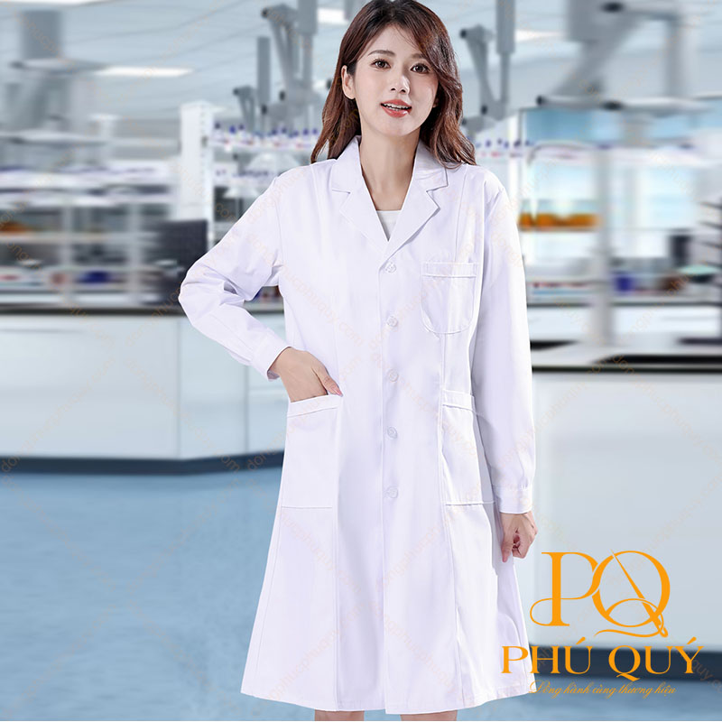 Áo Blouse bác sĩ PQ05