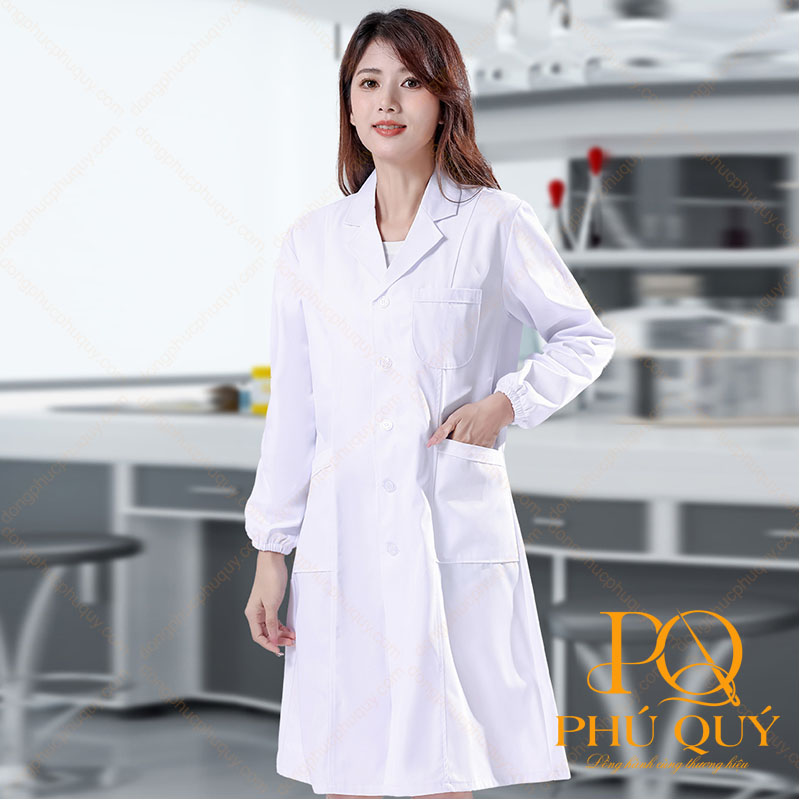 Áo Blouse bác sĩ PQ05