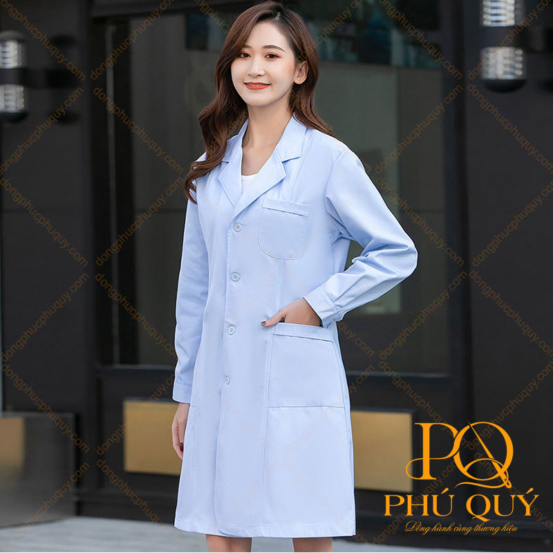 Áo Blouse bác sĩ PQ06