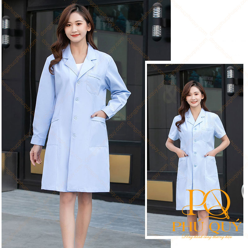 Áo Blouse bác sĩ PQ06