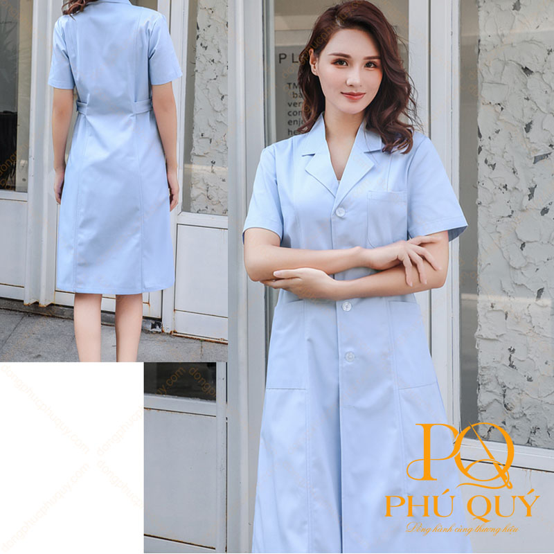 Áo Blouse bác sĩ PQ11
