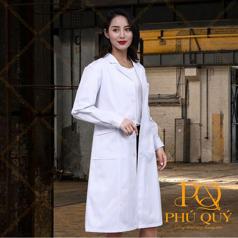 Áo Blouse bác sĩ PQ13
