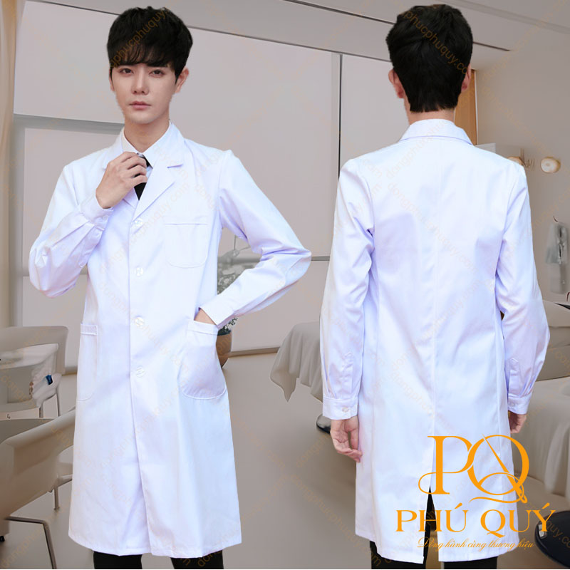 Áo Blouse bác sĩ PQ14