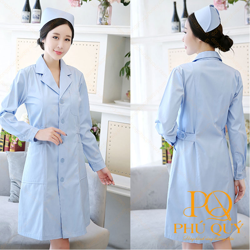 Áo Blouse bác sĩ PQ16