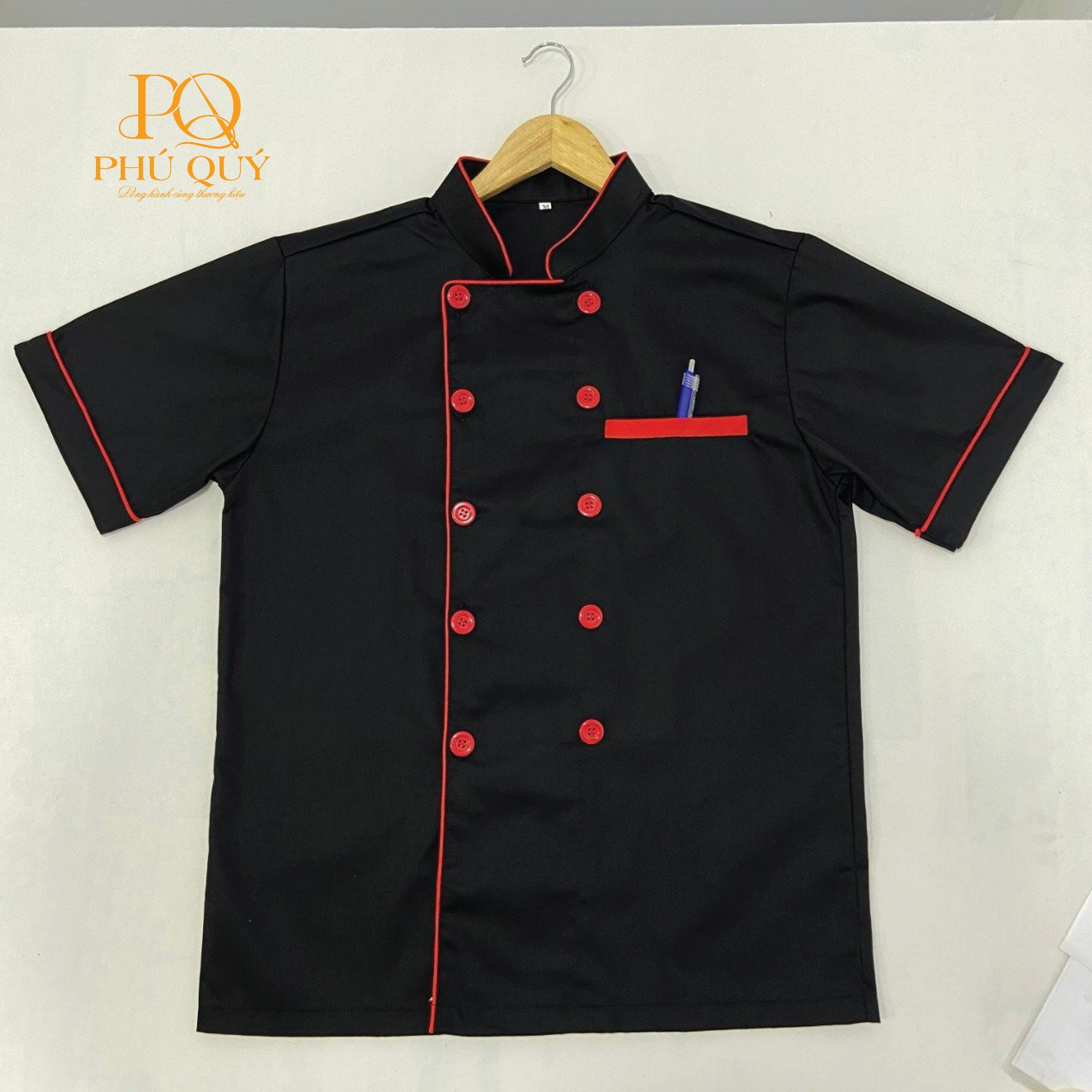Áo đồng phục đầu bếp 04