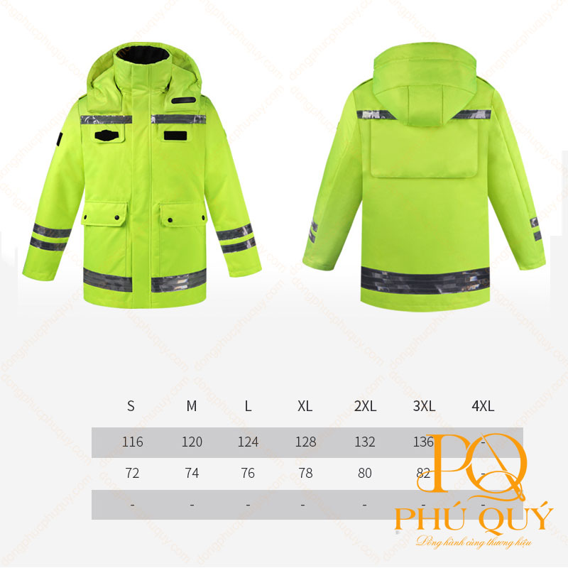 Áo phản quang PQ08