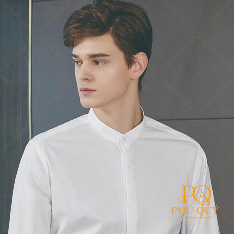 Áo sơ mi công sở nam đồng phục