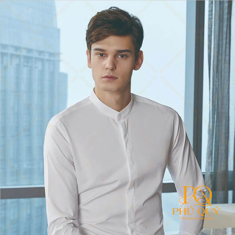 Áo sơ mi công sở nam đồng phục