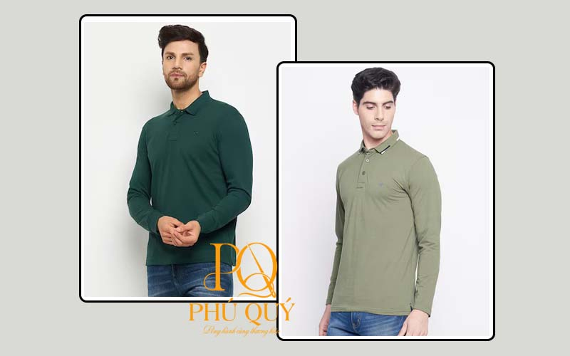 Áo thun đồng phục trơn tay dài: Đơn giản mà tinh tế