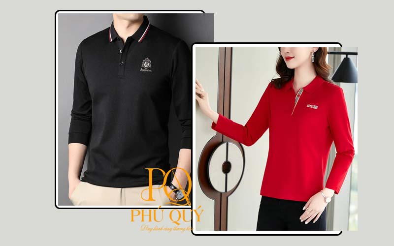 Áo thun đồng phục dài tay in logo: Khẳng định thương hiệu