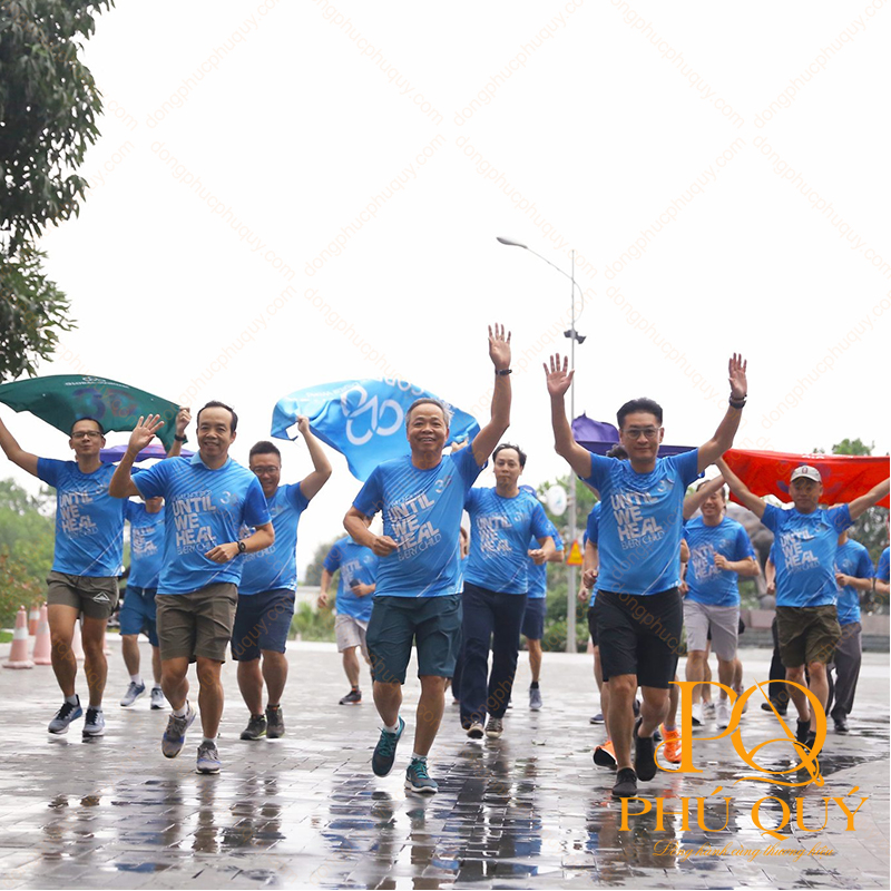 Áo thun sự kiện thể thao Kick-Off Happy Feet PQ11