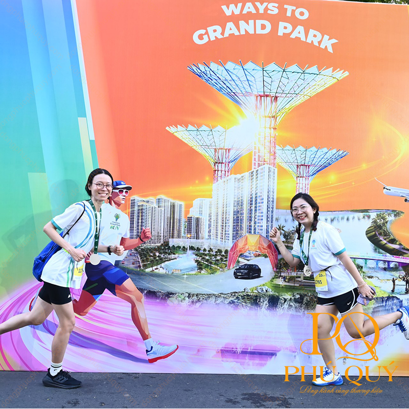 Áo thun sự kiện thể thao Ways To Grand Park PQ16