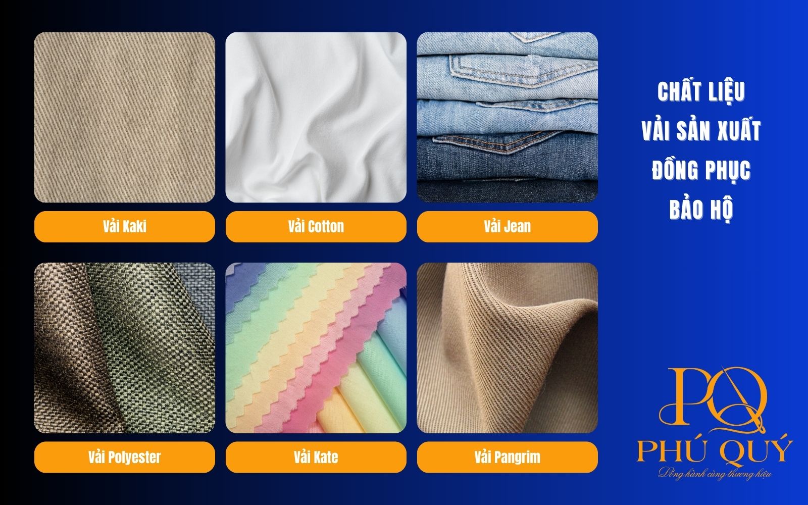 Chất liệu may đồng phục bảo hộ lao động tại Phú Quý Chất liệu may đồng phục bảo hộ lao động tại Phú Quý