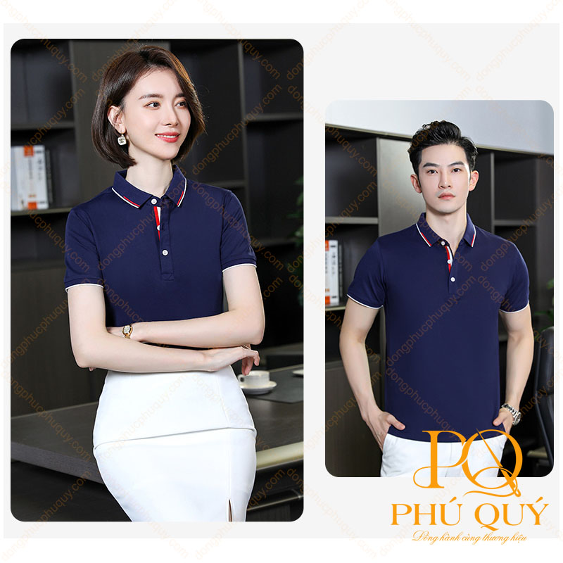 Mẫu đồng phục áo thun cá sấu PQ06