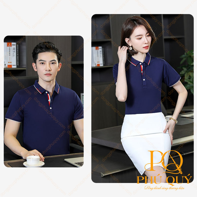 Mẫu đồng phục áo thun cá sấu PQ06