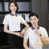 Áo thun đồng phục màu trắng