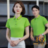 Áo thun đồng phục màu xanh lá