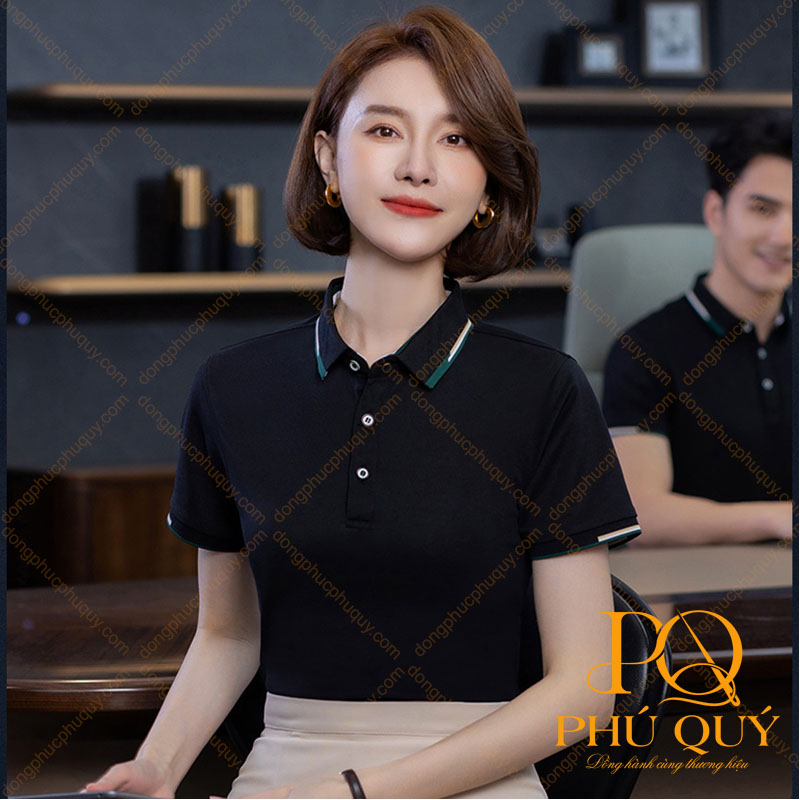 Áo thun đồng phục màu đen