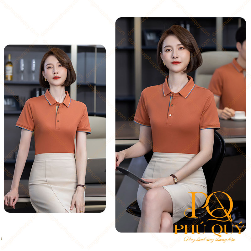 Đồng phục áo thun cam