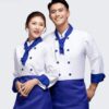 Áo đồng phục bếp may sẵn