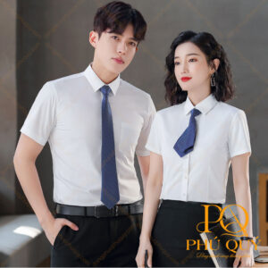 Áo sơ mi trắng đồng phục công sở PQ65