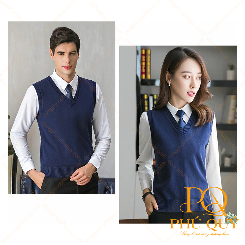 Đồng phục gile công sở len