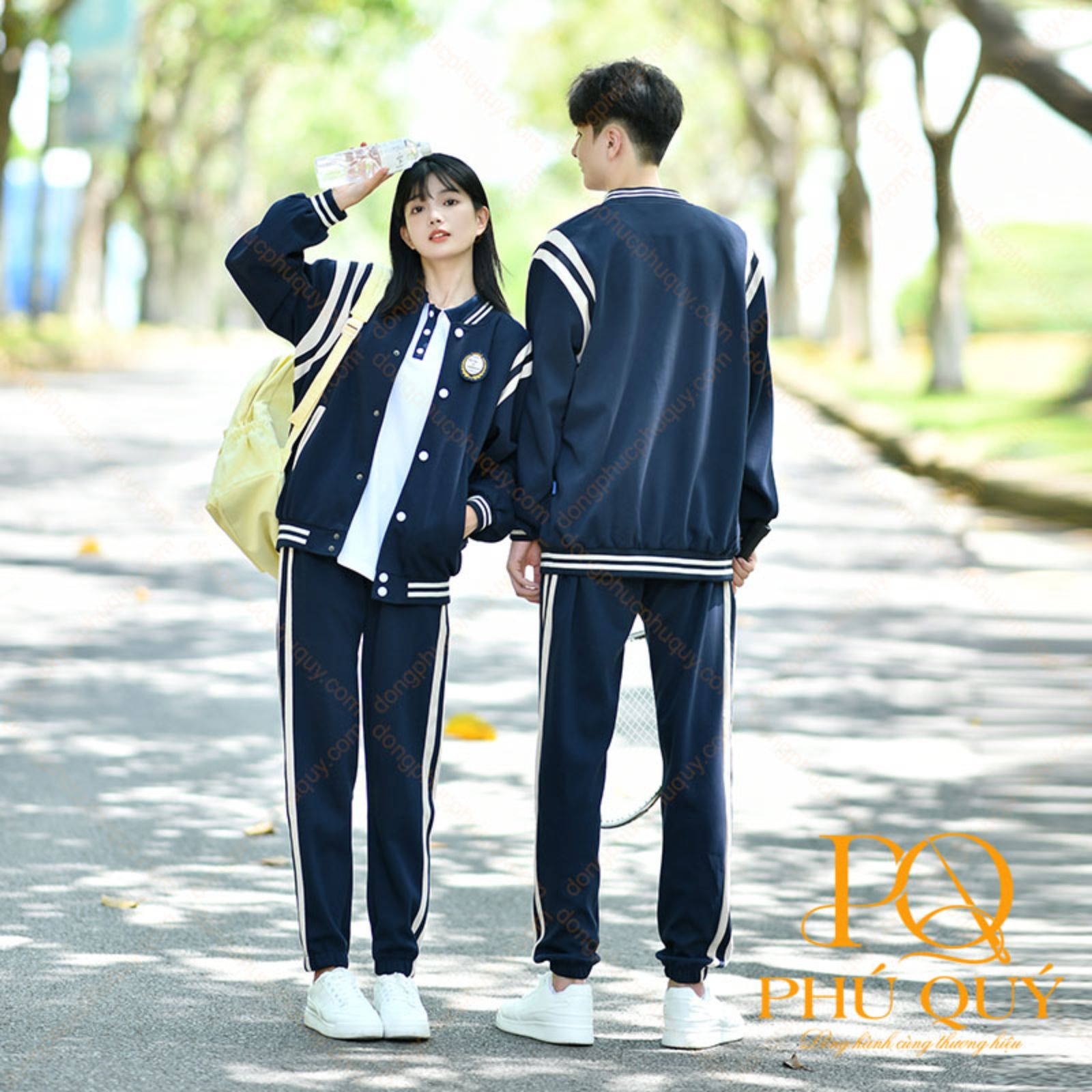 Đồng phục học sinh cấp 3 kiểu dáng tennis