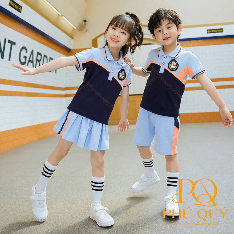 Quần áo đồng phục học sinh cấp 1 PQ15
