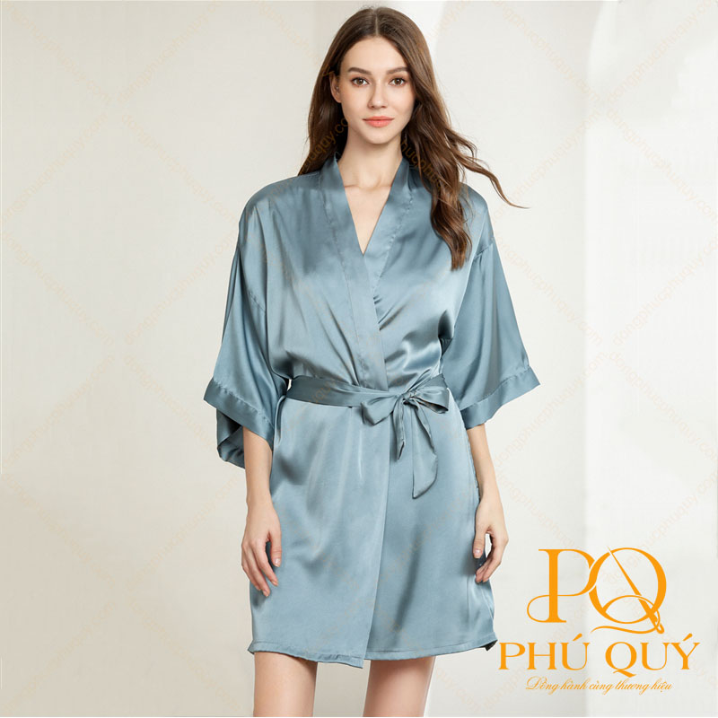 Áo choàng đồng phục spa cho khách PQ37