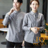 Áo sơ mi dài tay đồng phục cà phê nhà hàng