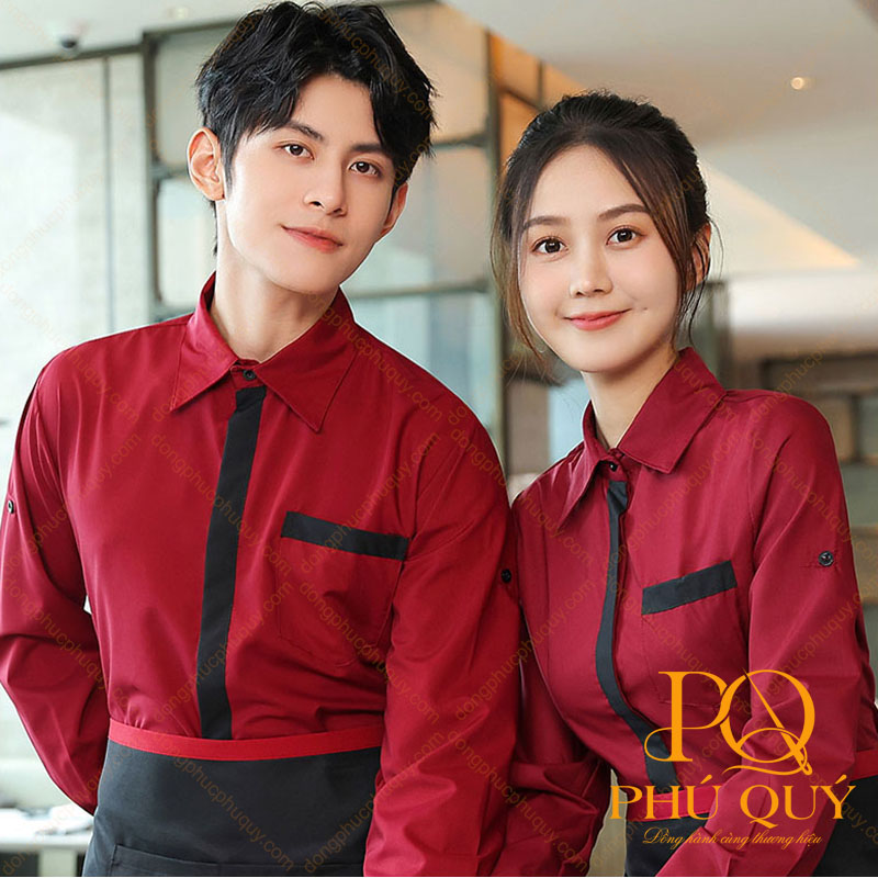 Áo sơ mi đồng phục nhà hàng khách sạn