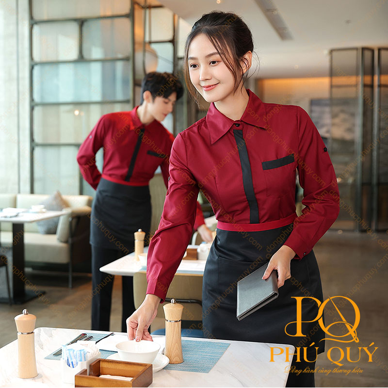 Áo sơ mi đồng phục nhà hàng khách sạn