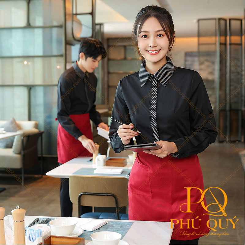Đồng phục nhân viên nhà hàng khách sạn PQ37