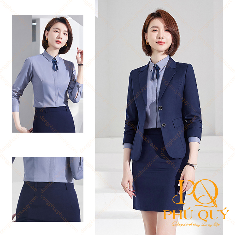 Đồng phục quản lý nhà hàng cho nam nữ PQ07