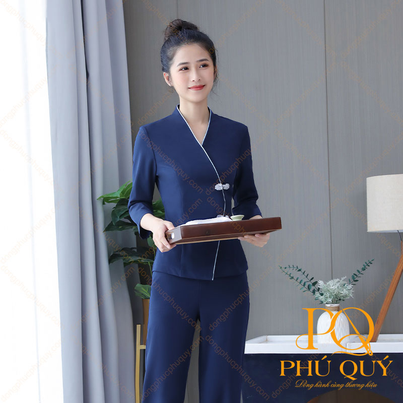 Đồng phục spa mùa đông