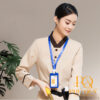 Áo buồng phòng phối viền màu