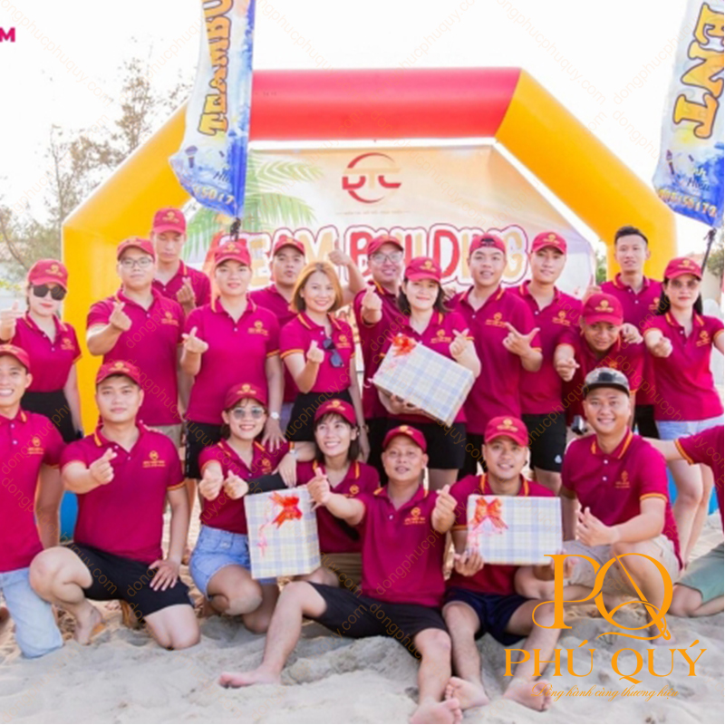 Áo thun đồng phục team building PQ09
