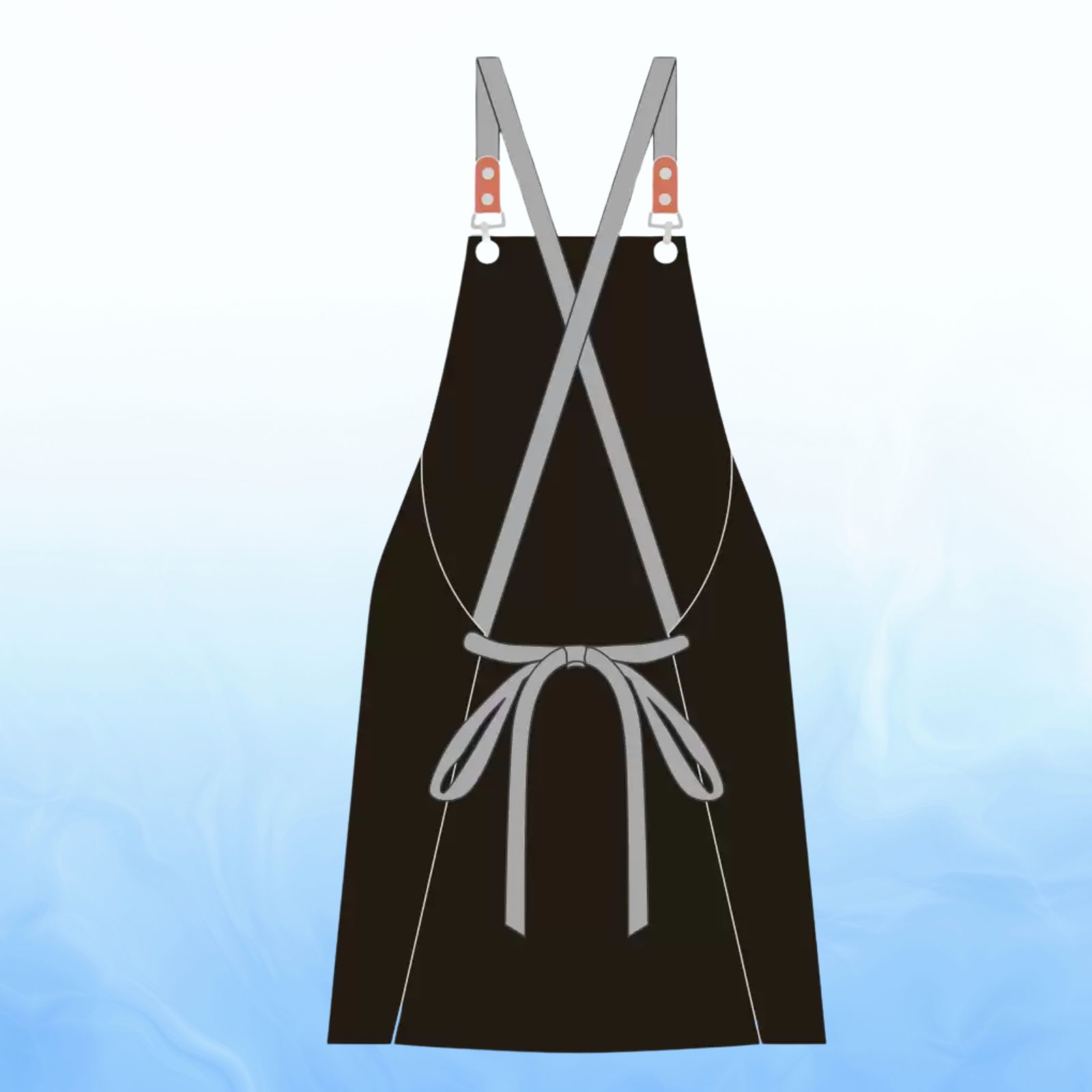 Mẫu tạp dề chữ X