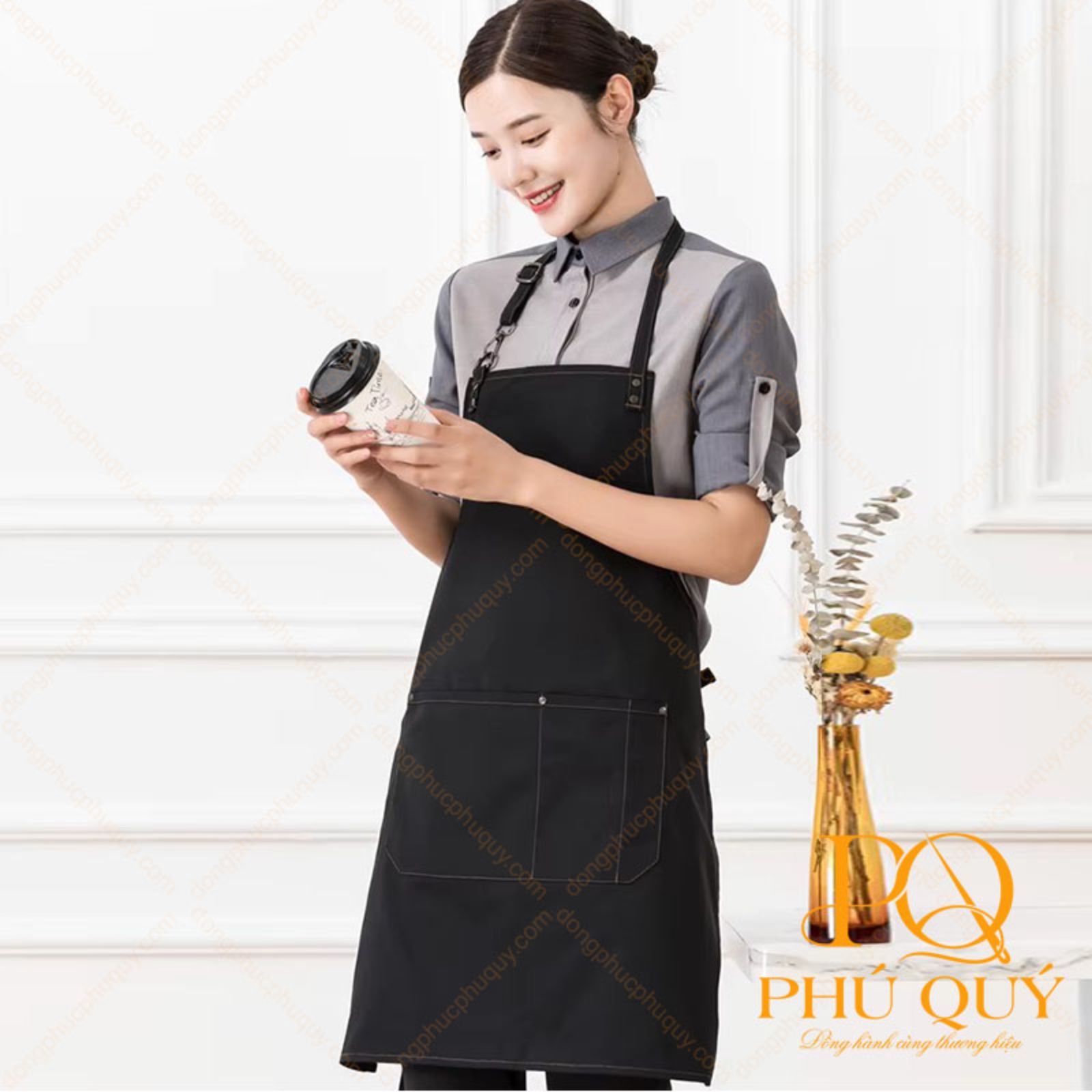 Loại tạp dề dáng dài