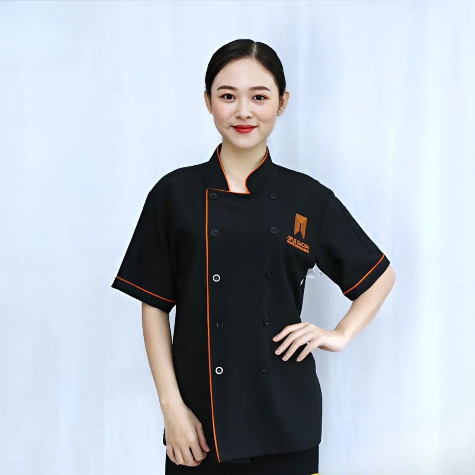 Mẫu áo bếp trưởng nam nhà hàng Mẫu áo đầu bếp Nữ chuẩn 5 sao