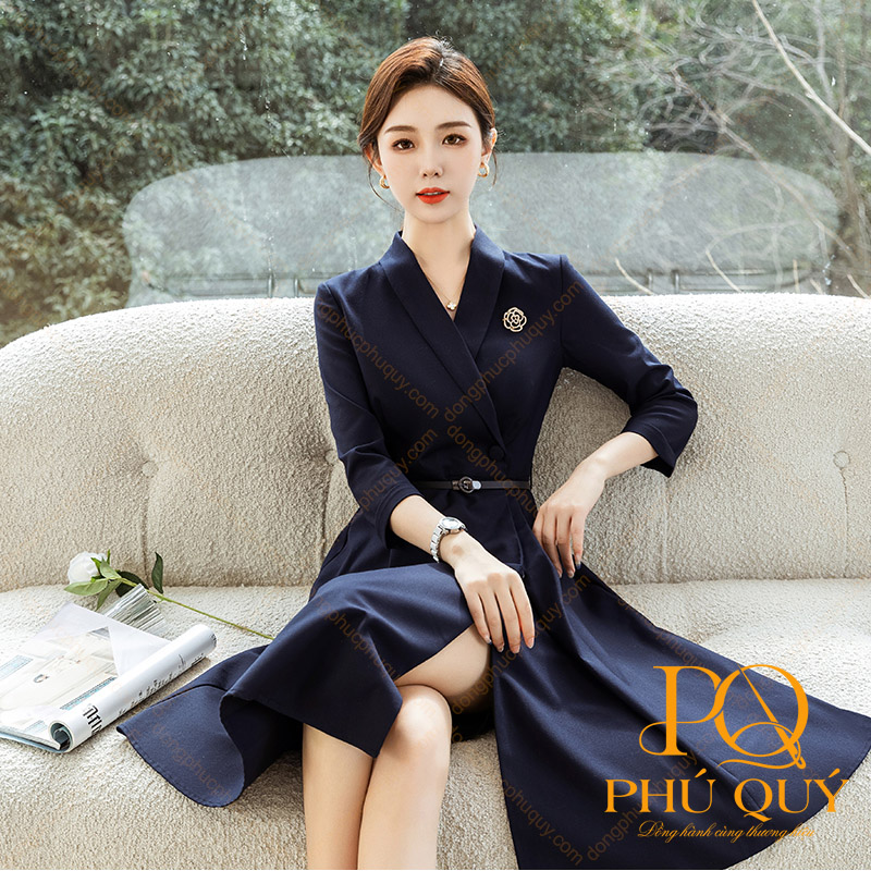 Đồng phục đầm công sở PQ24