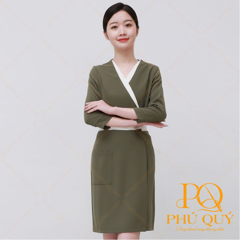 Váy đồng phục Spa PQ33