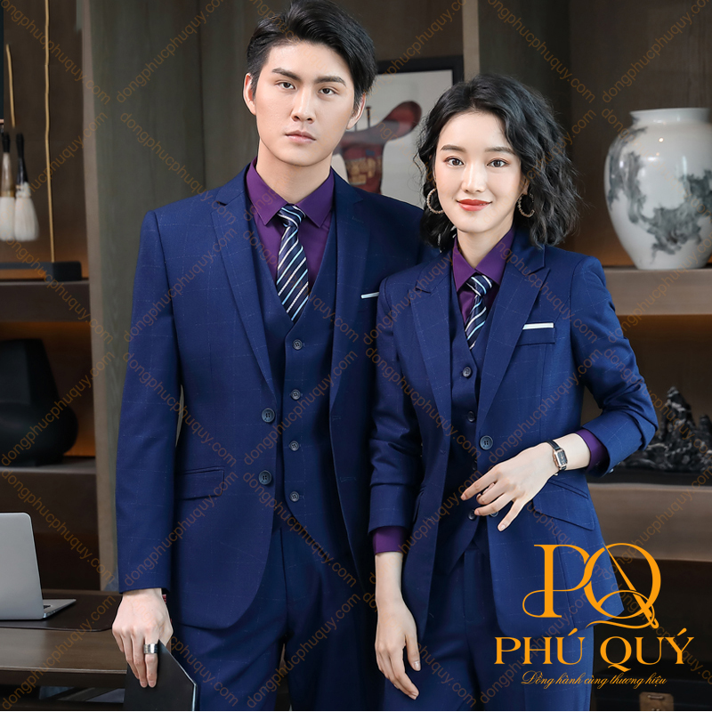 Bộ vest công sở đồng phục trẻ trung PQ37