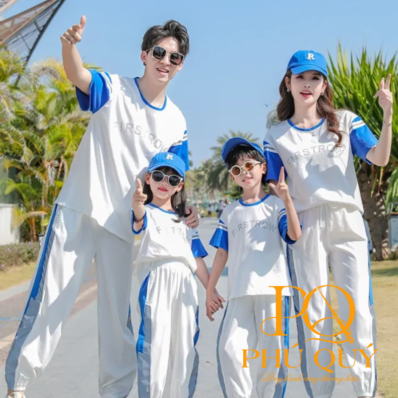 Áo đồng phục gia đình tại Đồng phục Phú Quý