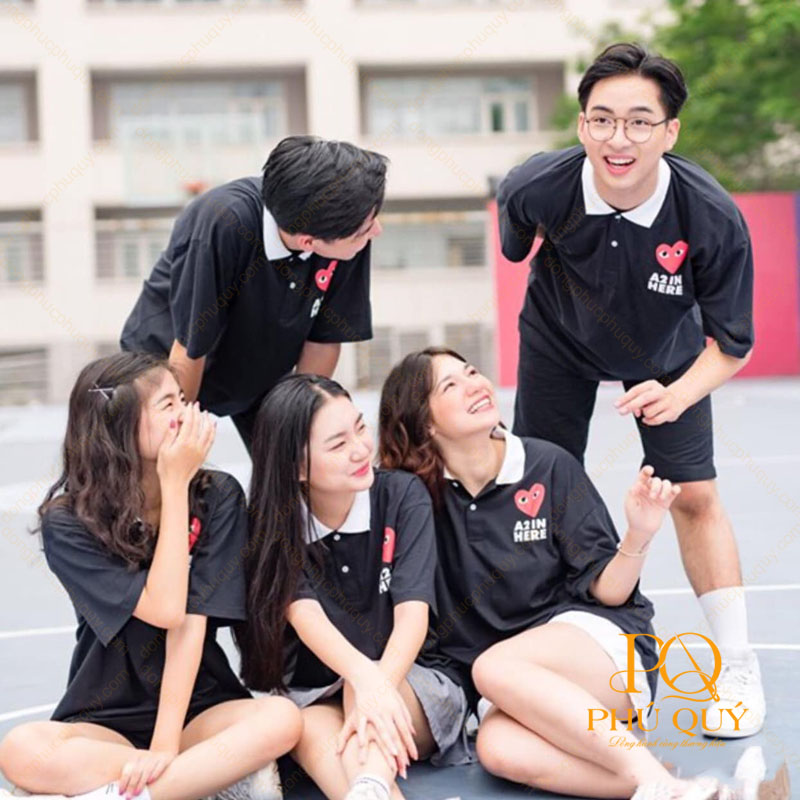 Áo thun nhịp tim đồng phục lớp PQ09