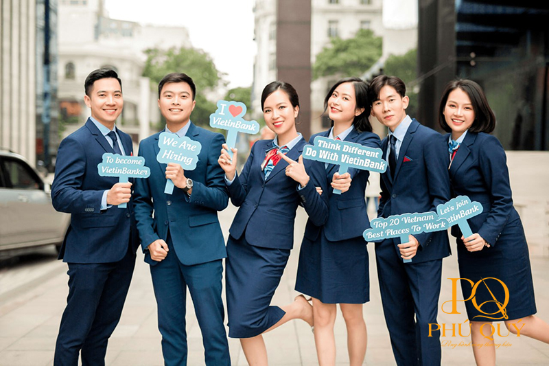 Đồng phục vest nam nữ dành cho doanh nghiệp